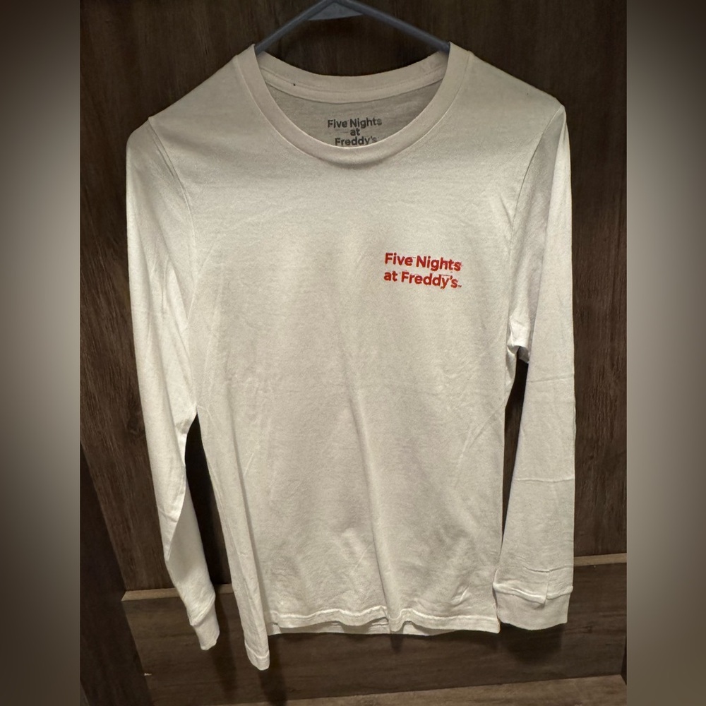 NWOT FNAF Graphic Long Sleeve Shirt Men’s size small - Picture 2 of 2